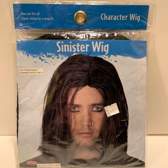 NWT HALLOWEEN SINISTER WIG. - Picture 1 of 7